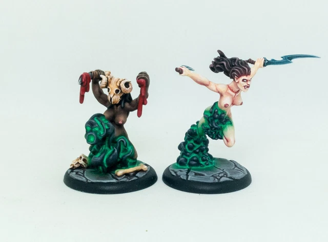 Bande De Goules Mordheim - Ghouls Warband - 12 Figurines Peintes Warhammer Age Of Sigmar