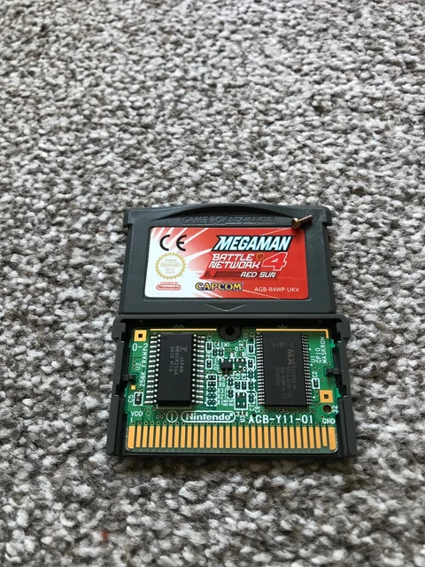 Original Megaman Battle Network 4 Rote Sun Nintendo Gameboy Advance Spiel Gba Sp