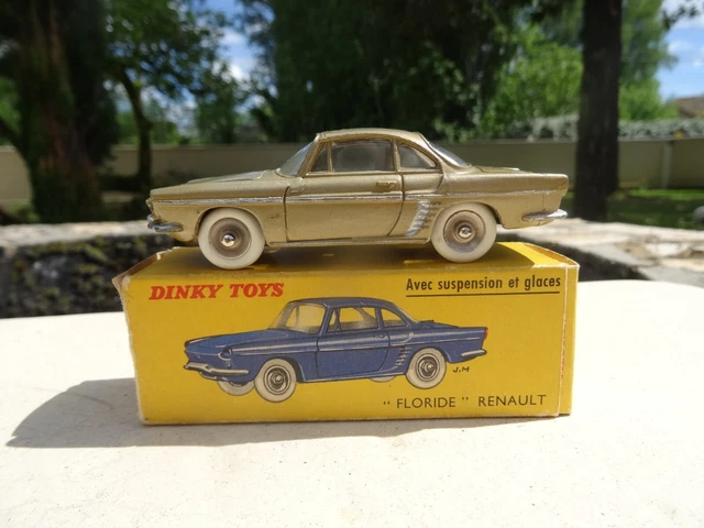 Dinky toys France réf 543 Renault Floride avec boite d'origine éch 1/43
