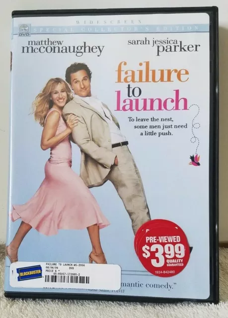 Failure to Launch (DVD, 2006, Widescreen)