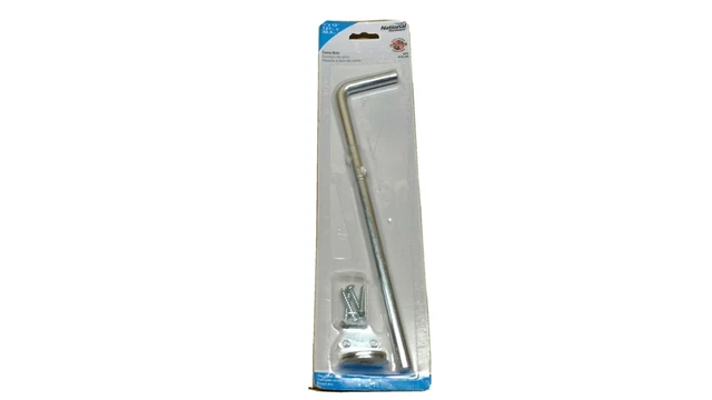 New - National Hardware -  Cane Bolt 1/2" X 12" - Gate / Door Latch - Pole Barn