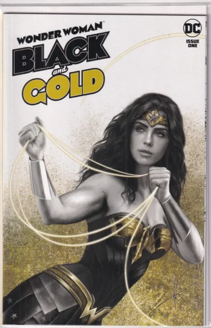 Wonder Woman Black & Gold #1 Carla Cohen Variants SET OF 2