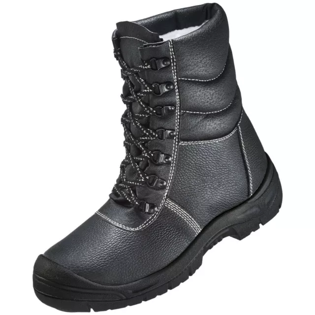 Winterstiefel S3 Schnürstiefel Arbeitsschuhe Winter gefüttert Sicherheitsstiefel