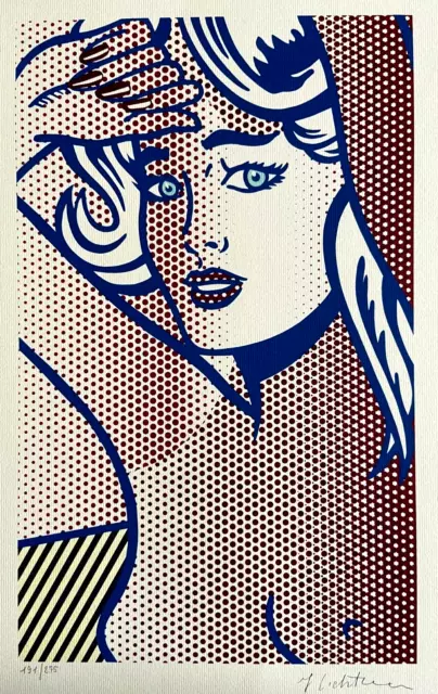 Roy Lichtenstein Lithographie 275ex- ( Peter Max Romero Britto Claes Oldemburg)