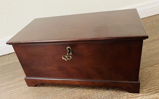 The Bombay Company Wooden Box With A Key