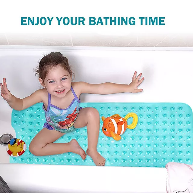 40*100cm Mat Bathtub Bath Mat PVC Large Bathtub Safety Shower Non-slip Bath Ma g