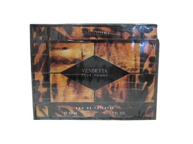 " VENDETTA POUR HOMME di VALENTINO " Profumo Uomo Eau De Toilette 50ml - Vintage