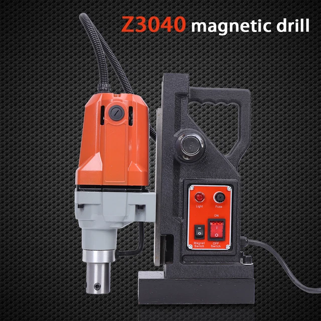 MD40 Magnetic Drill Press 40mm Boring Mag Force Industrial Machine 1100W USA NEW