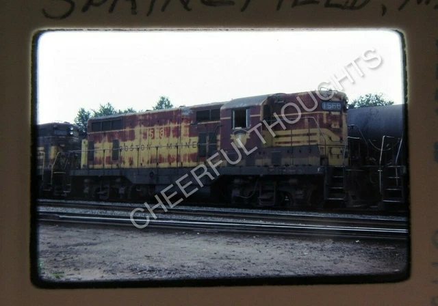 Original '77 Kodachrome Slide BM Boston Maine 1568 GP7 Springfield, MA    26Y56