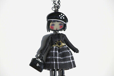 Necklace-pendant Lolilota - Little Scottish doll - perfect with any outfit