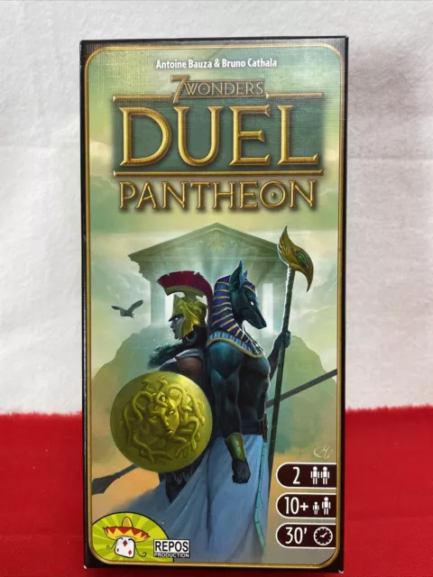 Repos Production - 7 Wonders Duel Pantheon Expansion - Board Game box