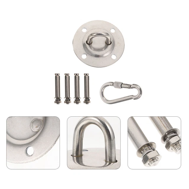 1 Satz professioneller Hängematte Hängende Haken Swing Fixing Haken Hängende