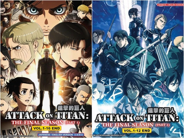 L'ATTAQUE DES TITANS (Saison 4 - Parties 1 et 2 : VOL.1 - 28 Fin