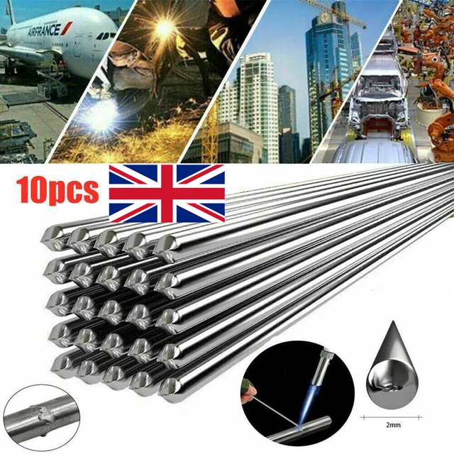 10X ALUMINIUM WELDING Rods Wire Brazing Easy Melt Solder Low