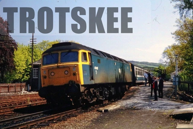 35MM SLIDE BR British Railways Diesel Loco Class 47 47467 Pitlochry ...