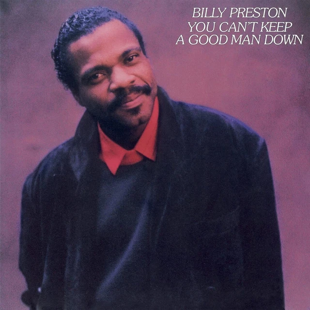 Billy Preston - You Can't Keep A Good Man Down Pink & Purp (1986 - EU - Reissue)