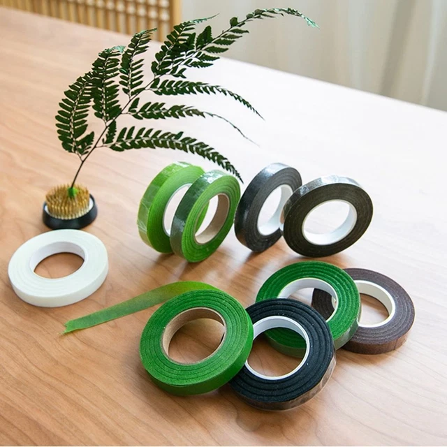Nylon Florist Bouquet Flower Supplies Floral Green Tapes Floral Stem Tape