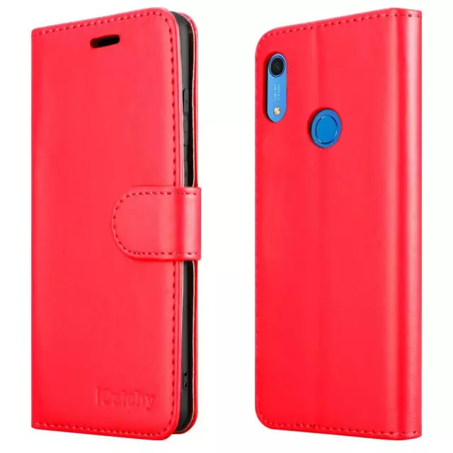 Case for Huawei Y6s Phone Luxury Leather Flip Stand Card Wallet Y6s Book Cover