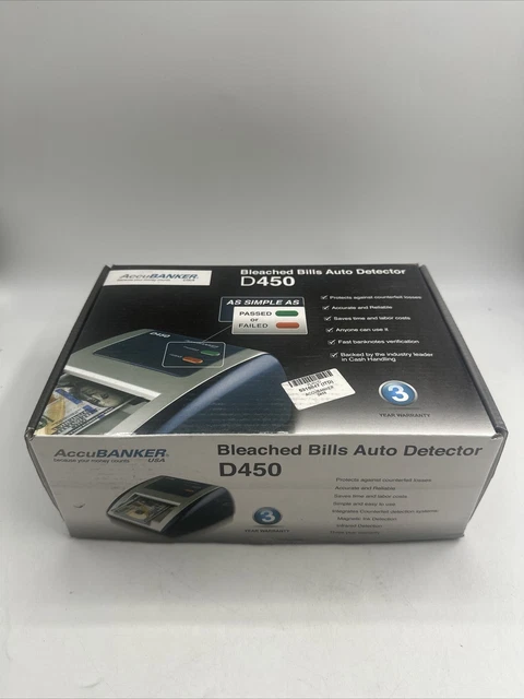 AccuBanker D450 Counterfeit Bill Detector