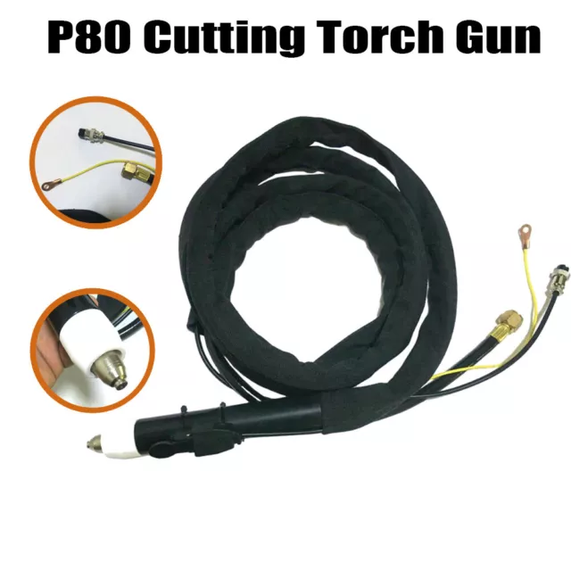 P80 5M 16 feet Plasma Torch Plasma Cutter Cutting Torch for CNC CUT50P/60P