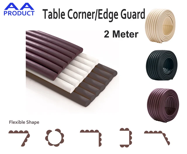 Soft Table Furniture Corner Edge Guard Kid Safety Protector Bumper Strip Cushion