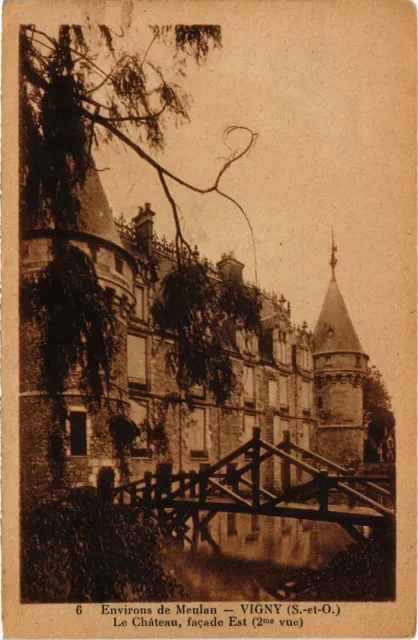 CPA Vigny Le Chateau, facade east FRANCE (1330094)