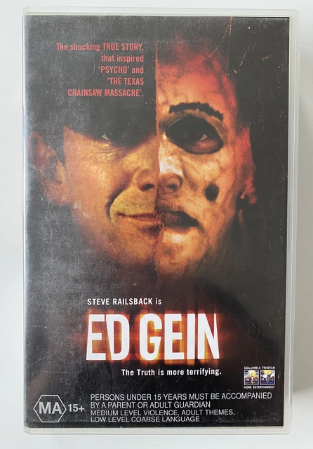 ED GEIN (IN The Light Of The Moon) [VHS] Columbia Tristar Ex-Rental ...