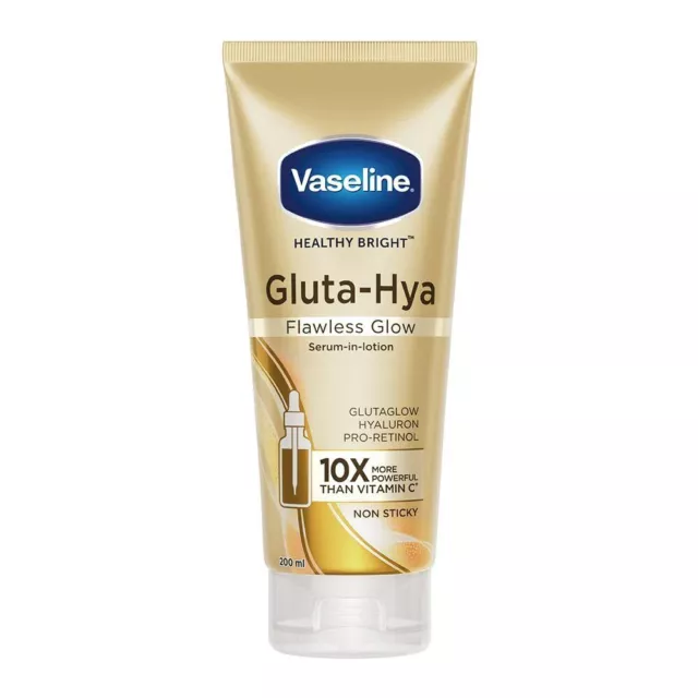 Vaseline Gluta-Hya Flawless Glow, 200 ml, sérum-en-lotion, nouveau amélioré