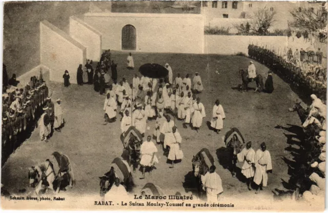 CPA AK MAROC Rabat Le Sultan Moulay Youssef (1318724)