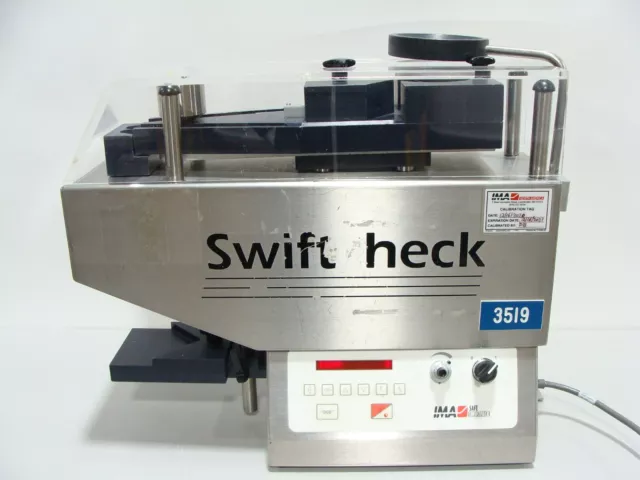 IMA Swiftpack Automatisation SwiftCheck Table Haut Pilule Capsule Comptoir