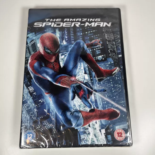 The Amazing Spider-Man DVD (2012) Cert 12 Region 2 UK NEW & SEALED