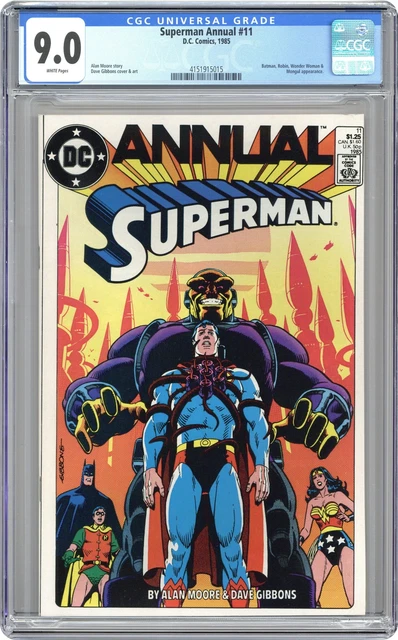 Superman Annual #11 CGC 9.0 1985 4151915015
