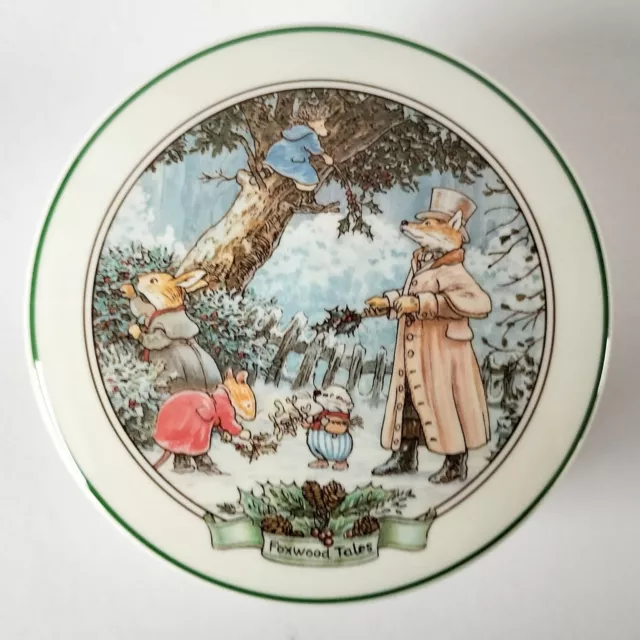 Villeroy E Boch Foxwood Tales Natale Fox Plettri Holly Portagioie