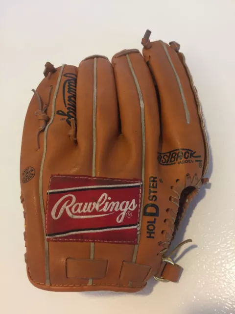 Rawlings  baseball glove.  Basket web, fastback Holdster model RBG76 .