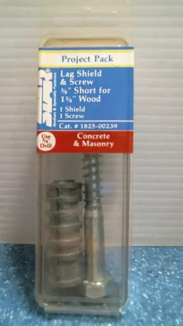 STAR Lag Shield & Screw  (1825-00239) FS