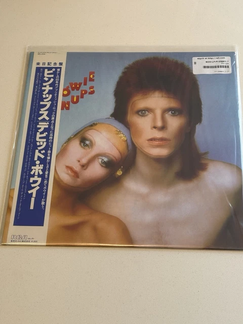 DAVID BOWIE PIN UPS RCA RPL-2124 Japan Import with OBI & INSERT LP ...