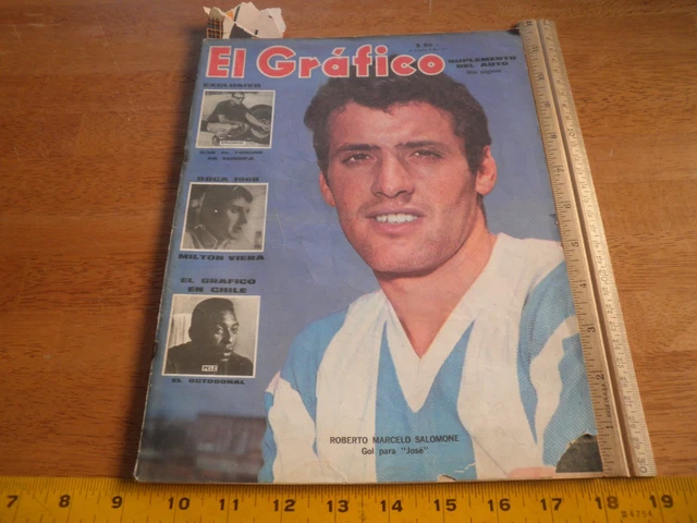 Magazine El Grafico Argentine 1981 - Diego Maradona à Boca Juniors - Édition Espagnole