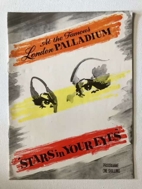 Stars In Your Eyes London Palladium Souvenir Programme 1960