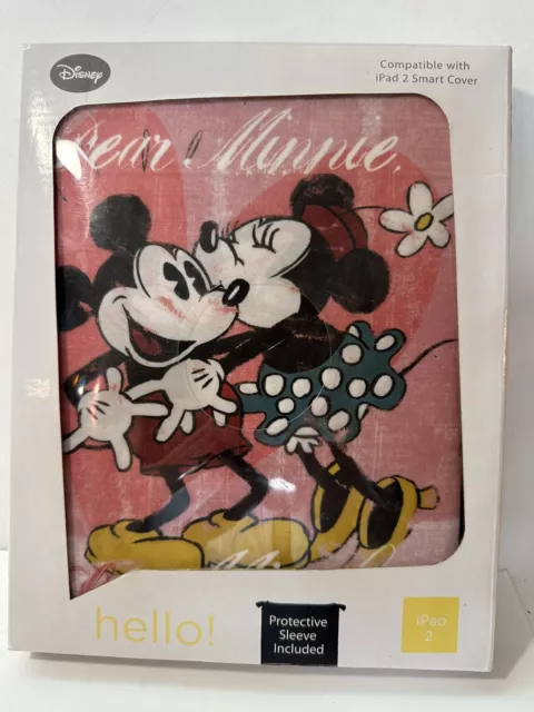 I pad 2 Smart Cover Disney Plus Protective Sleeve (Never Used)
