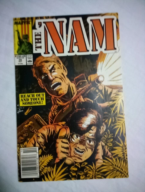 THE 'NAM #35 in NM- conditrion a 1989 Marvel war comic