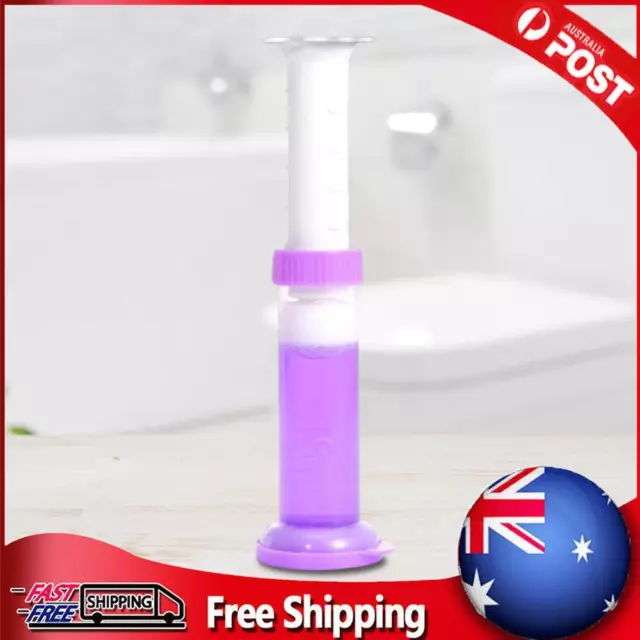 Toilets Deodorization Gel Flower Fragrance Bathroom Air Freshener (Purple)