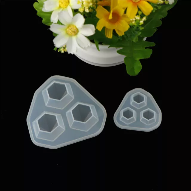 Transparent Silikonform getrocknet Blume Harz dekorativ Handwerk DIY Diamantf