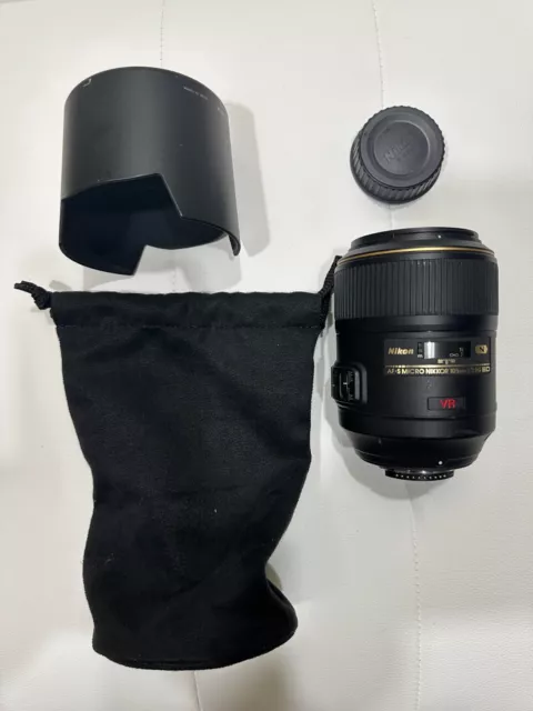 Nikon Micro NIKKOR 105mm f/2.8G AF-S VR IF-ED Lens