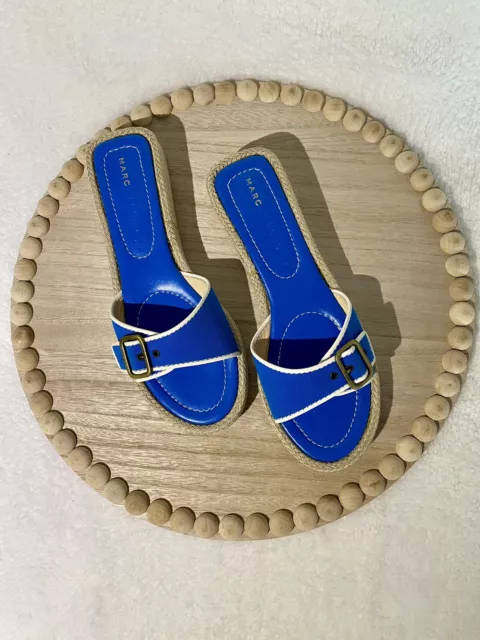 MARC JACOBS - U.S. Size 9 - espadrilles - blue canvas sandals **25% OFF**