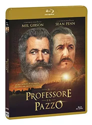 Il Professore E Il Pazzo Combo (Br+Dv) (Blu-ray) Mel Gibson Sean Penn