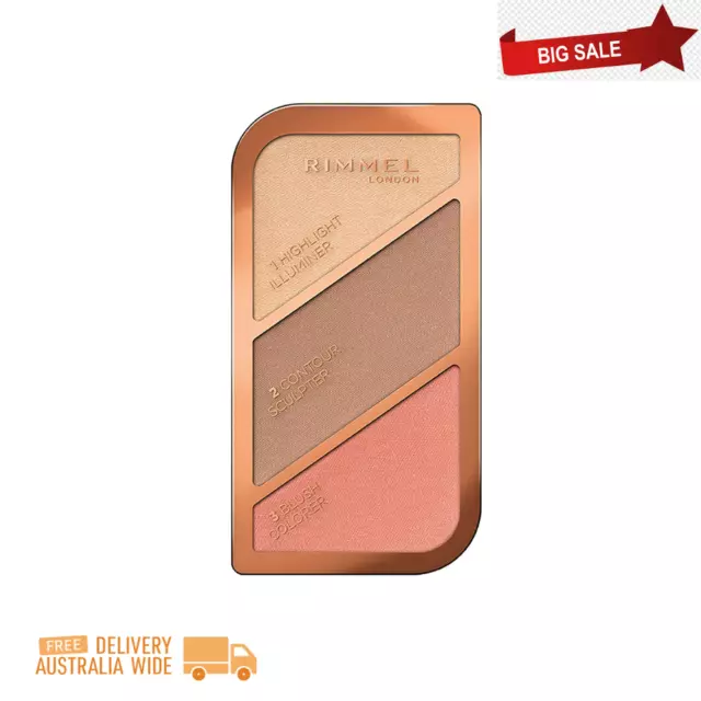 Rimmel London Kate Sculpting Palette, Coral Glow 18.5G free Shipping_ AU