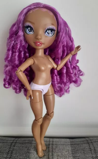 Rainbow High Doll. Lilac Lane. New Friends. No Clothes. Gorgeous Hair! NEW!!