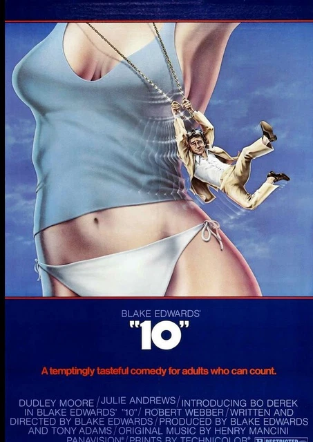 "10" 1979 Bo Derek Dudley Moore 16Mm Colour Sound Cine Film Feature