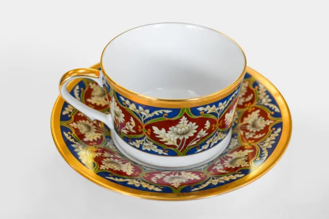 Christian Dior Tabriz Tea Cup and Saucer Made In Japan Fine China Exc. Condition