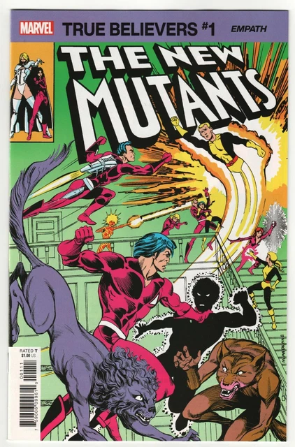 New Mutants #16 [1983] True Believers Reprint | 1st Empath & Thunderbird (NM)